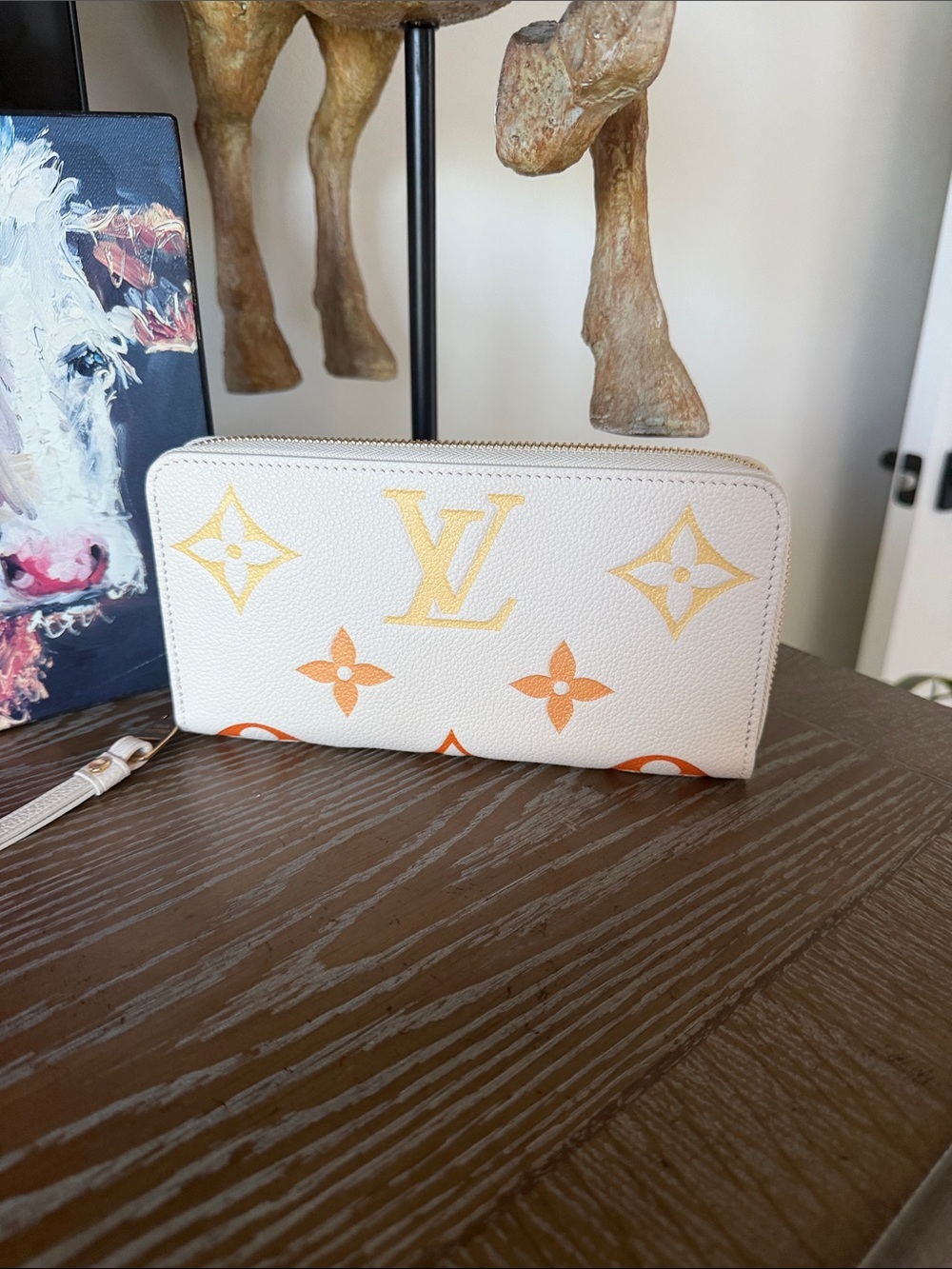 Louis Vuitton By The Pool Impreinte Zippy Wallet